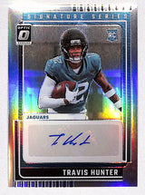 Travis Hunter 2025 Donruss Optic Signature Series Holo #SSH-TH