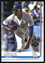 Julio Urias 2025 Topps Holiday Topps Originals 2025 Foil Buybacks #519