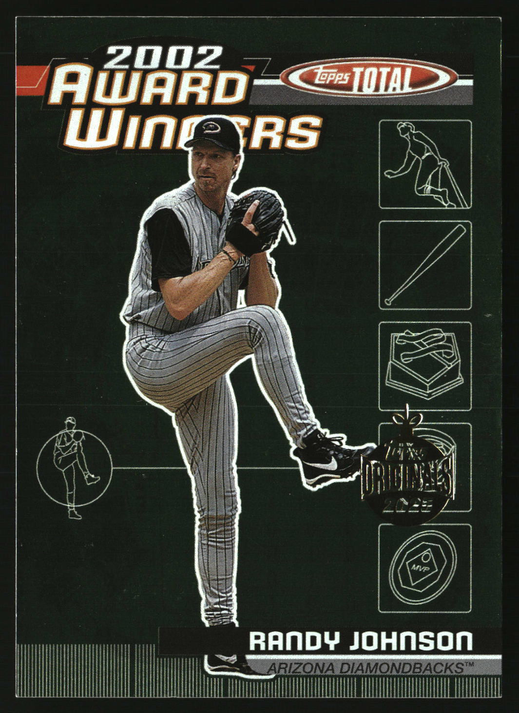 Randy Johnson 2025 Topps Holiday Topps Originals 2025 Foil Buybacks #AW2