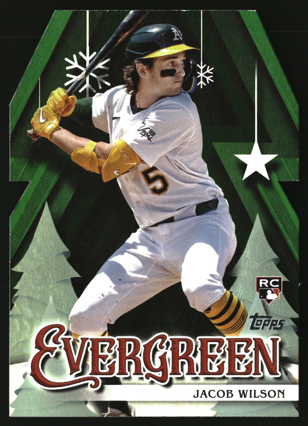 Jacob Wilson 2025 Topps Holiday Evergreen #E-7