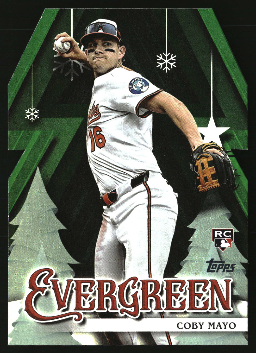 Coby Mayo 2025 Topps Holiday Evergreen #E-6