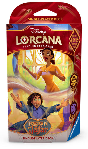 Image for Disney Lorcana: Reign of Jafar Starter Deck (Amber & Amethyst) - Disney Lorcana