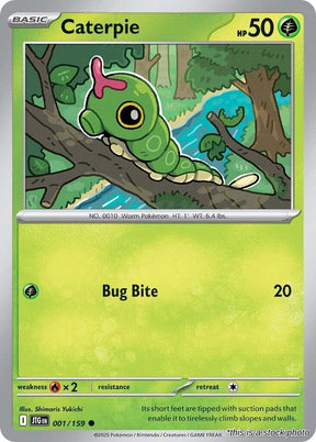 Caterpie - 001/159 - [JTG - SV09: Journey Together]