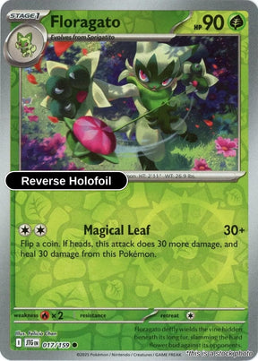 Floragato - 017/159 - [JTG - SV09: Journey Together] - Reverse Holofoil
