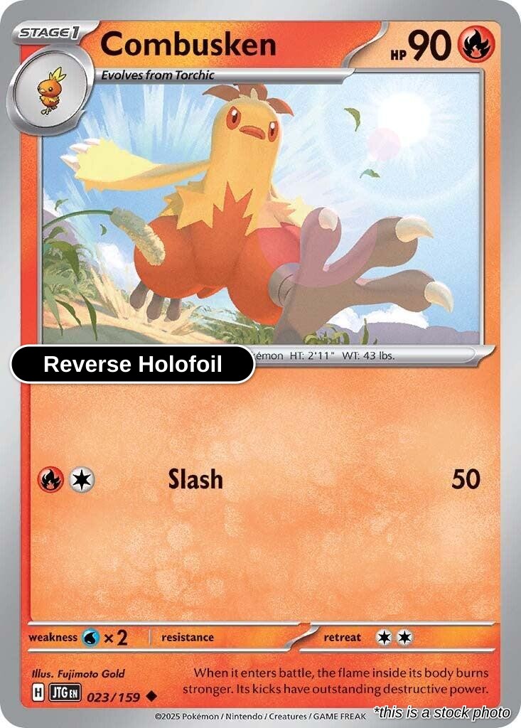 Combusken - 023/159 - [JTG - SV09: Journey Together] - Reverse Holofoil