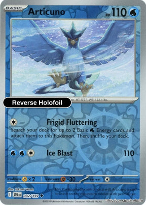 Articuno - 032/159 - [JTG - SV09: Journey Together] - Reverse Holofoil