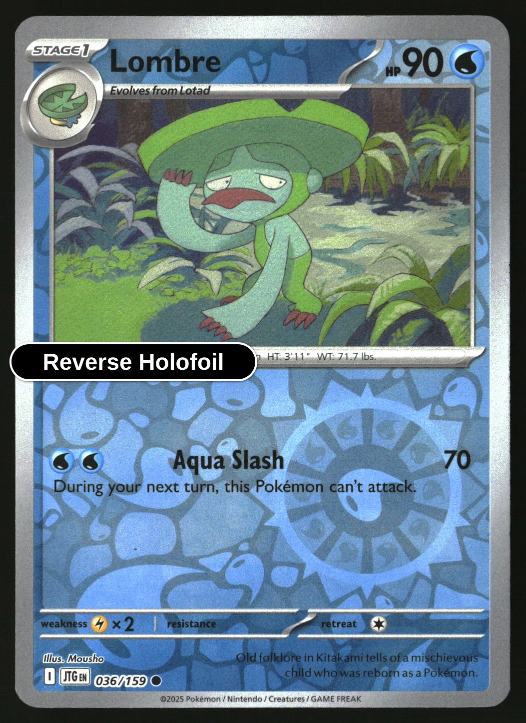Lombre - 036/159 - [JTG - SV09: Journey Together] - Reverse Holofoil