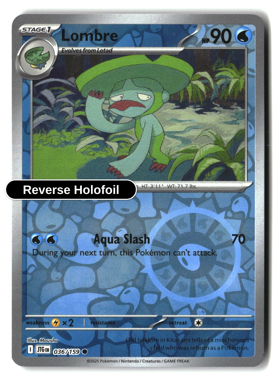 Lombre - 036/159 - [JTG - SV09: Journey Together] - Reverse Holofoil