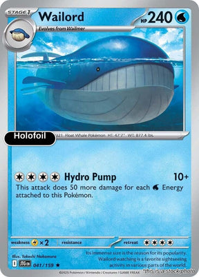 Wailord - 041/159