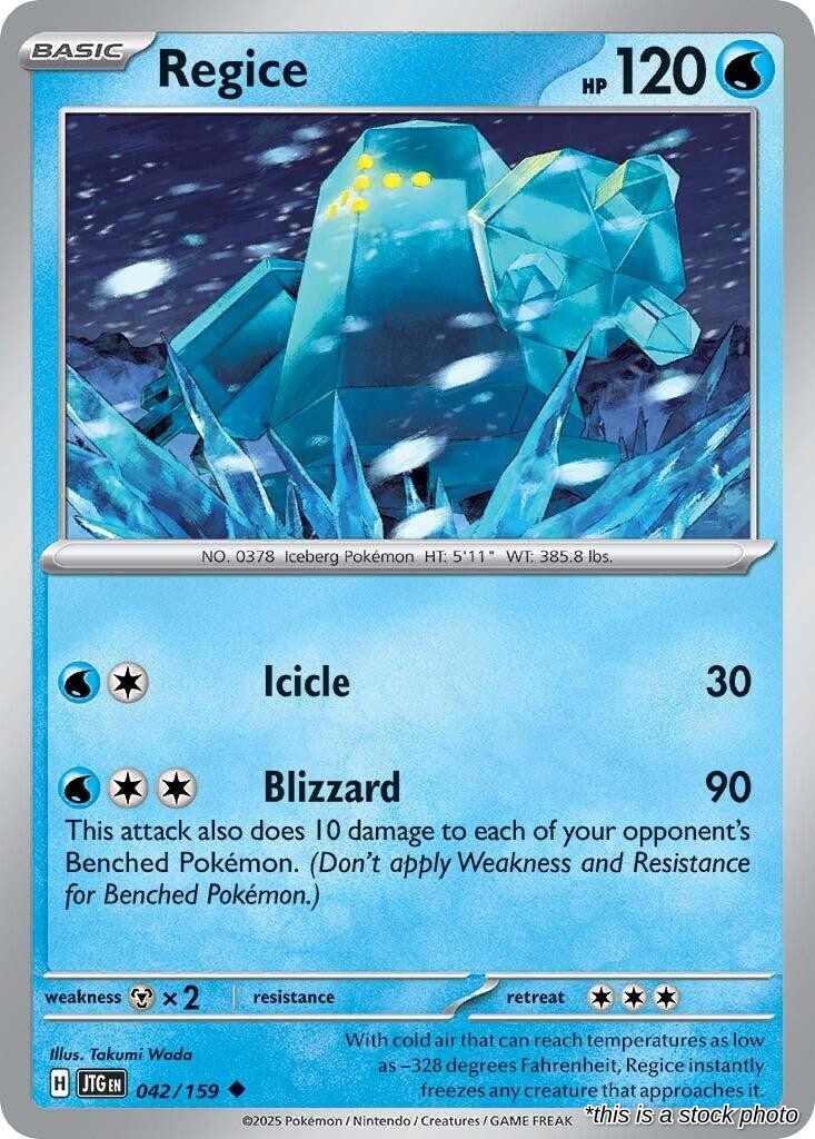 Regice - 042/159 - [JTG - SV09: Journey Together]
