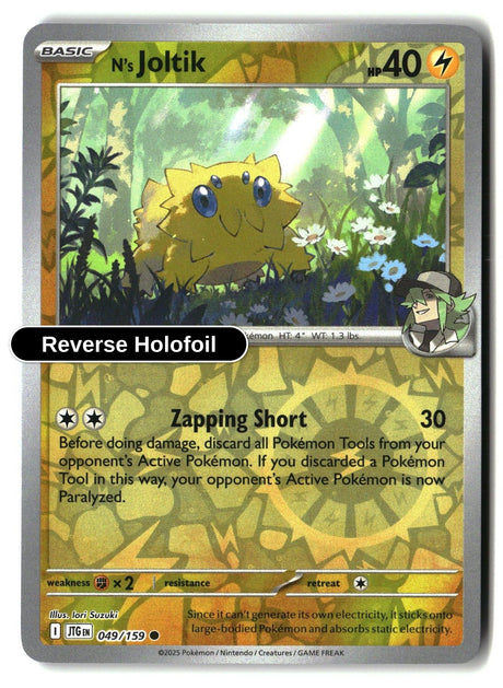 N's Joltik - 049/159 - [JTG - SV09: Journey Together] - Reverse Holofoil