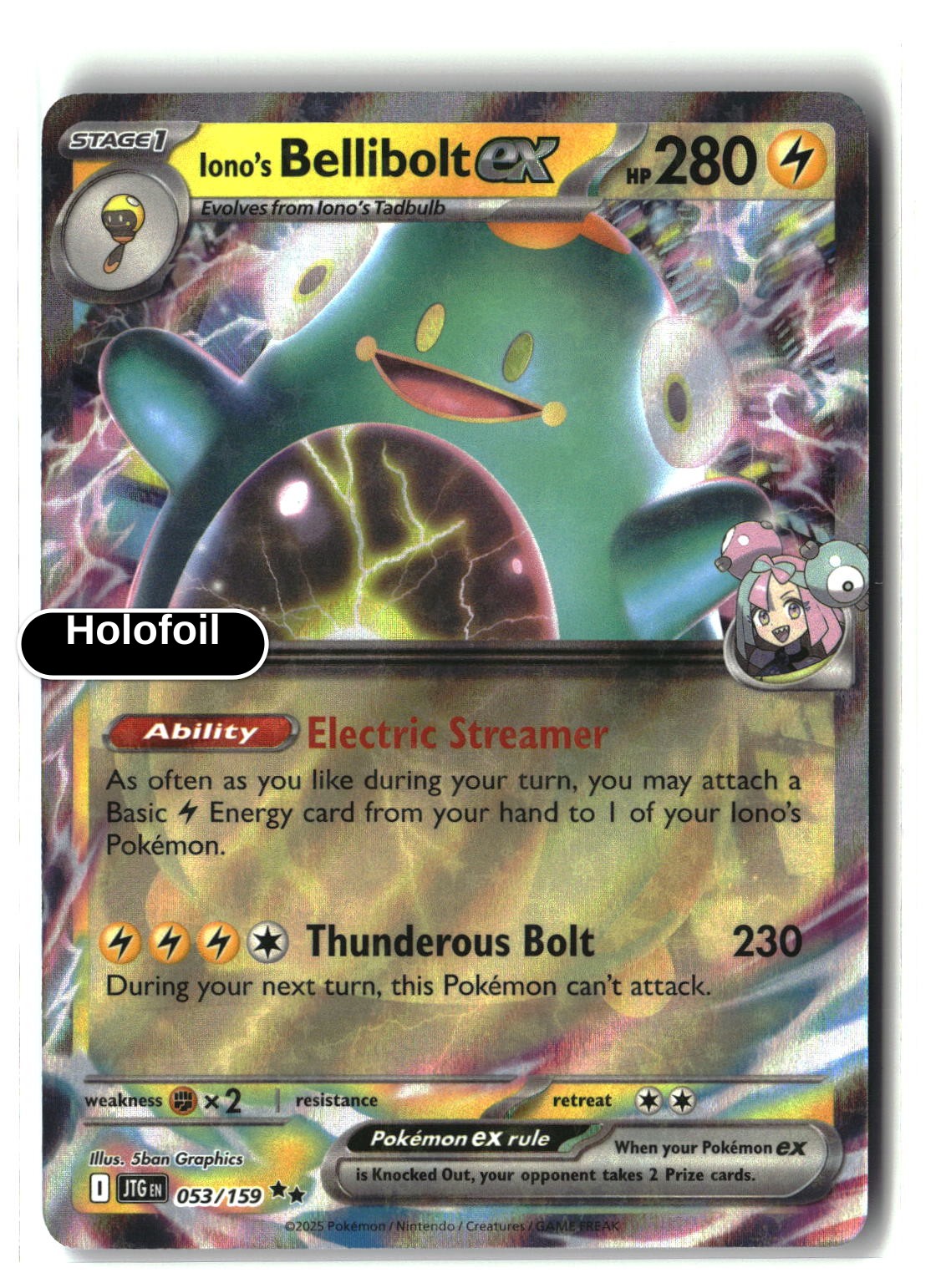 Iono's Bellibolt ex - 053/159