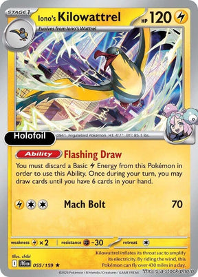 Iono's Kilowattrel - 055/159