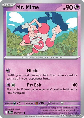 Mr. Mime - 058/159 - [JTG - SV09: Journey Together]