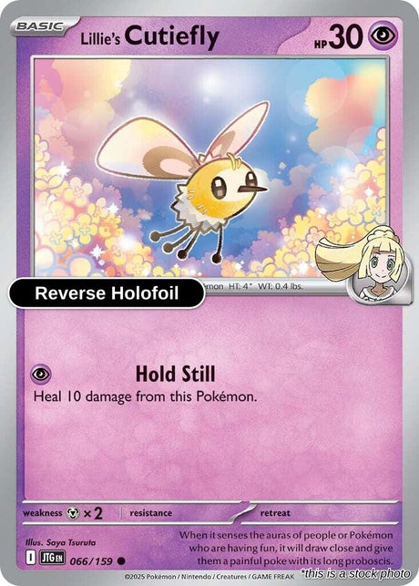 Lillie's Cutiefly - 066/159 - [JTG - SV09: Journey Together] - Reverse Holofoil