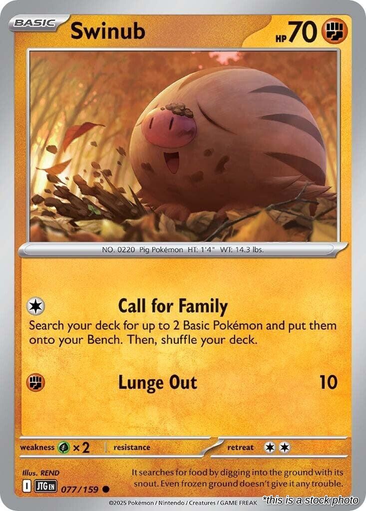 Swinub - 077/159 - [JTG - SV09: Journey Together]