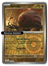 Swinub - 077/159 - [JTG - SV09: Journey Together] - Reverse Holofoil