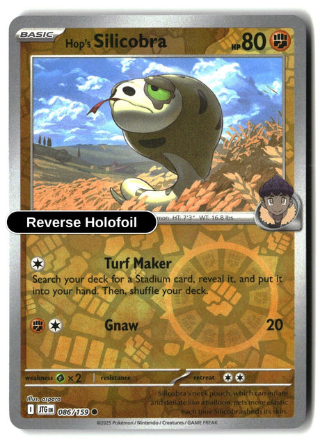 Hop's Silicobra - 086/159 - [JTG - SV09: Journey Together] - Reverse Holofoil