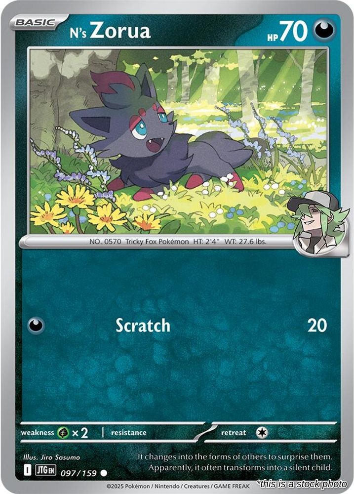N's Zorua - 097/159 - [JTG - SV09: Journey Together]