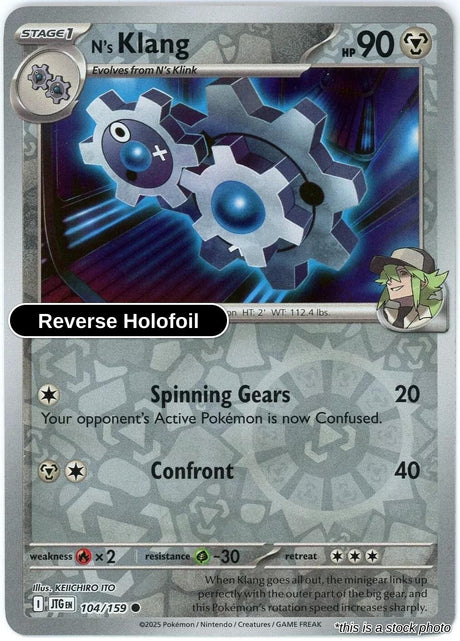 N's Klang - 104/159 - [JTG - SV09: Journey Together] - Reverse Holofoil