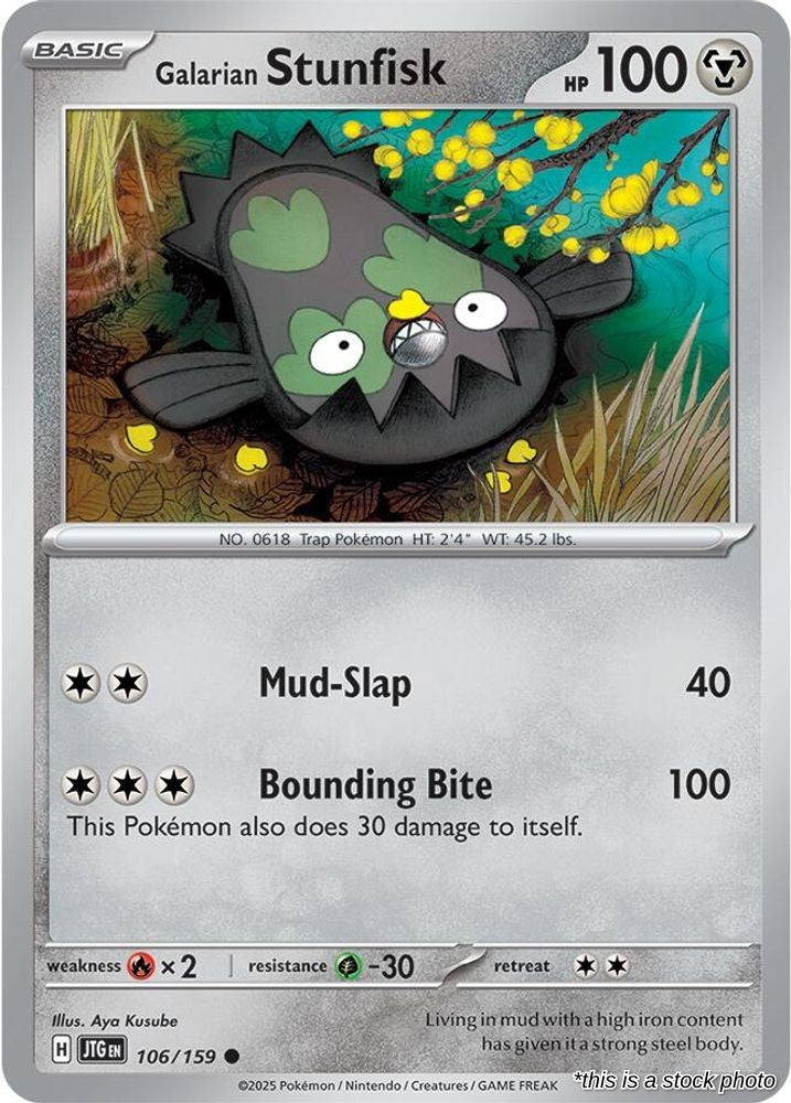 Galarian Stunfisk - 106/159 - [JTG - SV09: Journey Together]