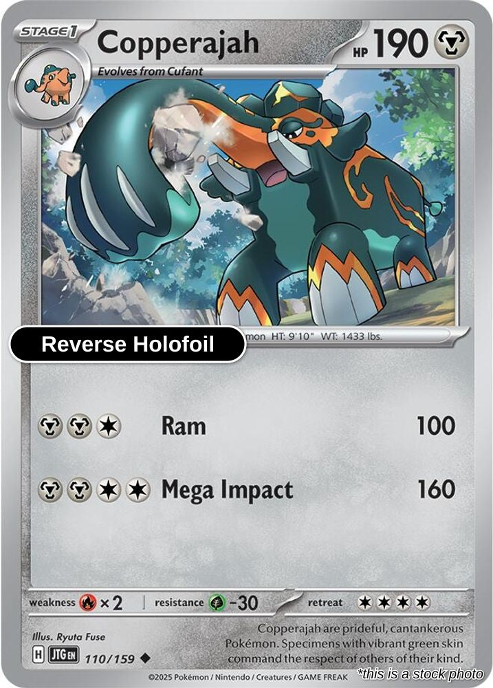 Copperajah - 110/159 - [JTG - SV09: Journey Together] - Reverse Holofoil