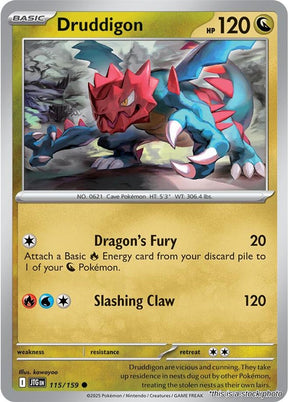 Druddigon - 115/159 - [JTG - SV09: Journey Together]