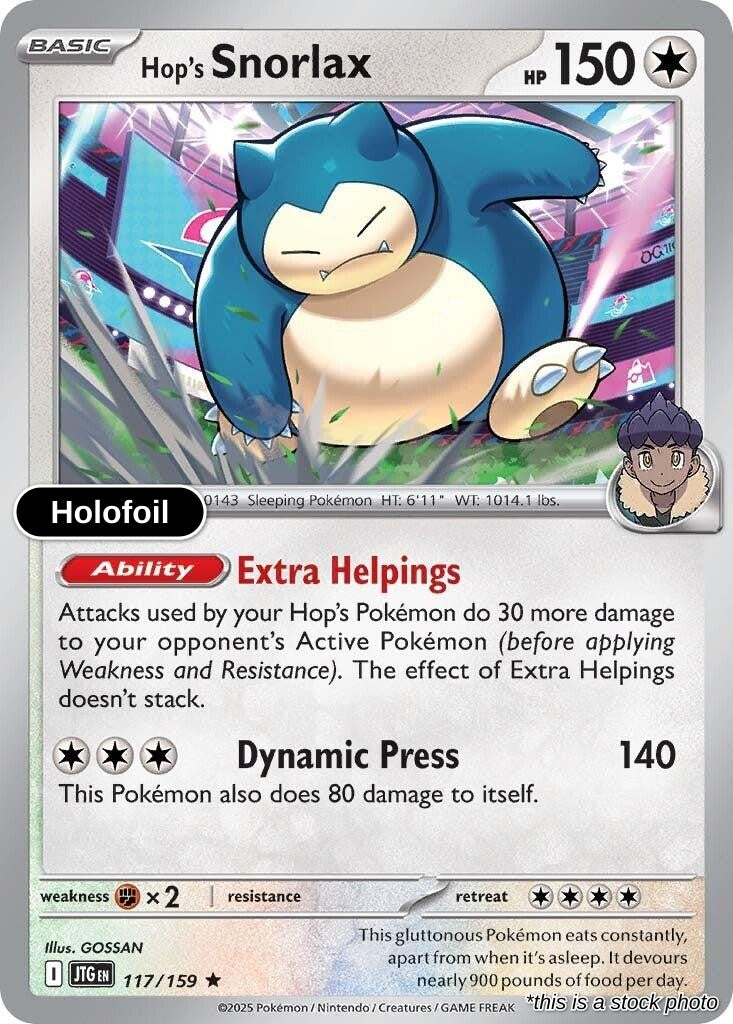Hop's Snorlax