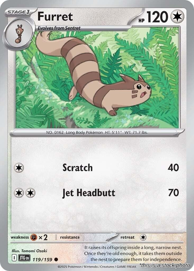 Furret - 119/159 - [JTG - SV09: Journey Together]