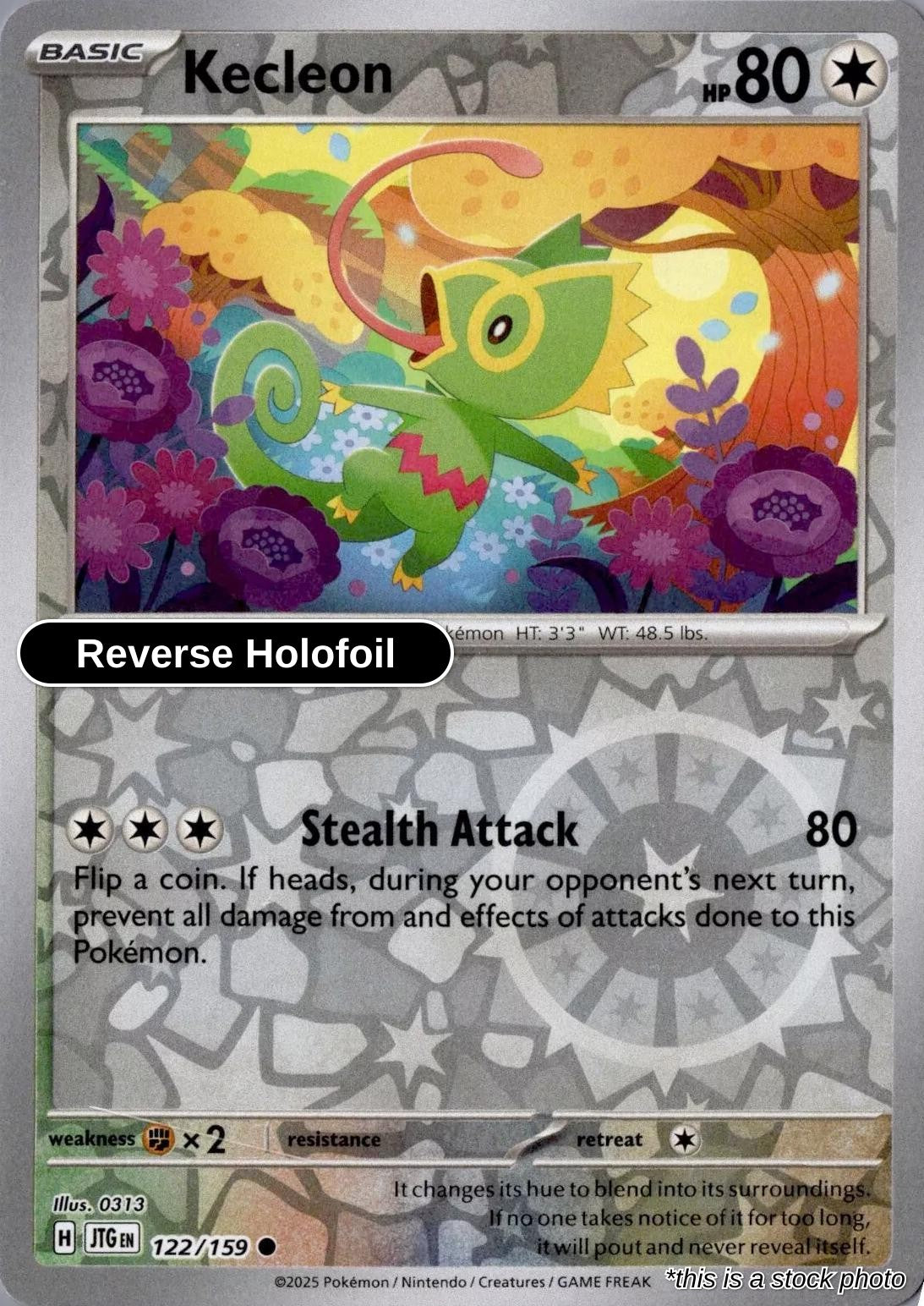 Kecleon - 122/159 - [JTG - SV09: Journey Together] - Reverse Holofoil