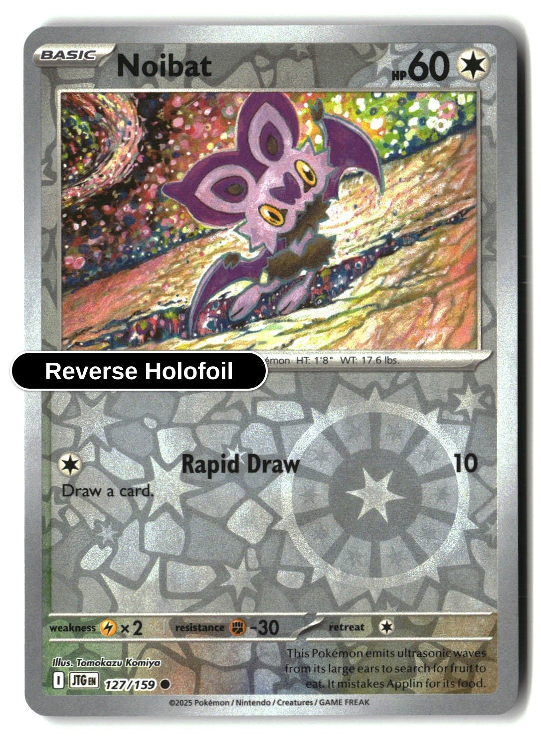 Noibat - 127/159 - [JTG - SV09: Journey Together] - Reverse Holofoil