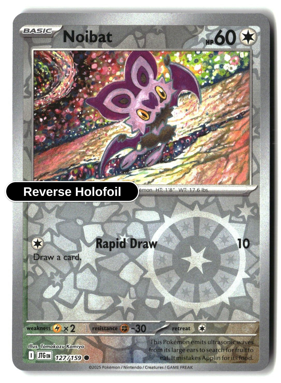 Noibat - 127/159 - [JTG - SV09: Journey Together] - Reverse Holofoil