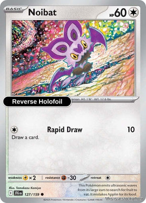 Noibat - 127/159 - [JTG - SV09: Journey Together] - Reverse Holofoil