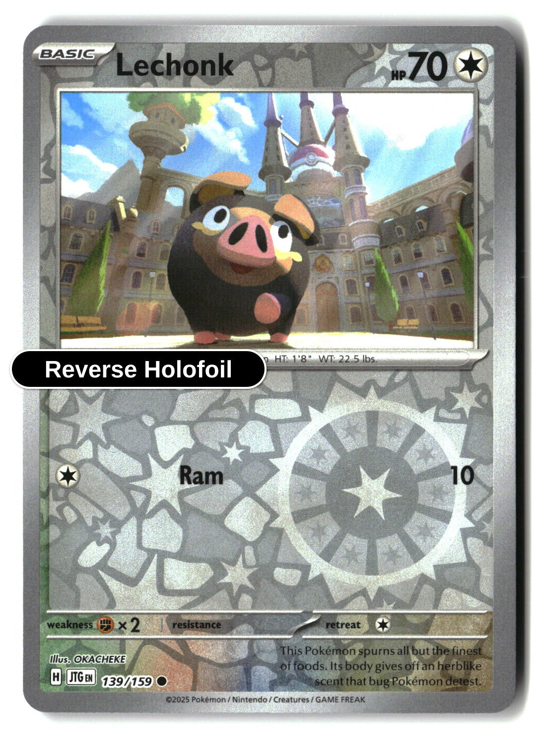 Lechonk - 139/159 - [JTG - SV09: Journey Together] - Reverse Holofoil