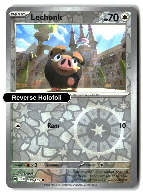 Lechonk - 139/159 - [JTG - SV09: Journey Together] - Reverse Holofoil