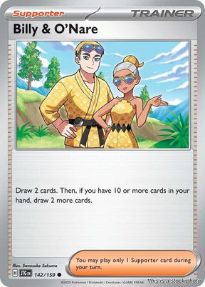 Billy & O'Nare - 142/159 - [JTG - SV09: Journey Together]
