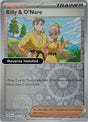 Billy & O'Nare - 142/159 - [JTG - SV09: Journey Together] - Reverse Holofoil
