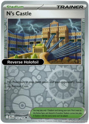 N's Castle - 152/159 - [JTG - SV09: Journey Together] - Reverse Holofoil
