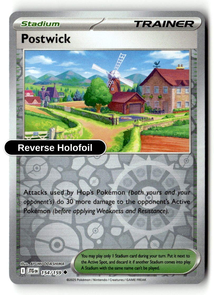 Postwick - 154/159 - [JTG - SV09: Journey Together] - Reverse Holofoil