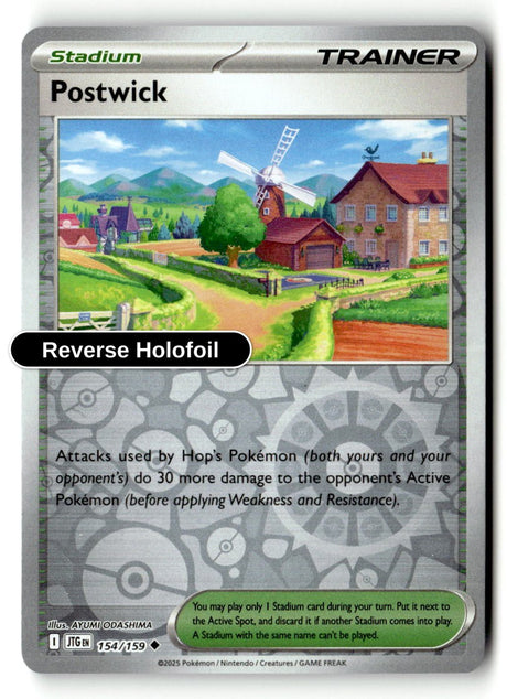 Postwick - 154/159 - [JTG - SV09: Journey Together] - Reverse Holofoil