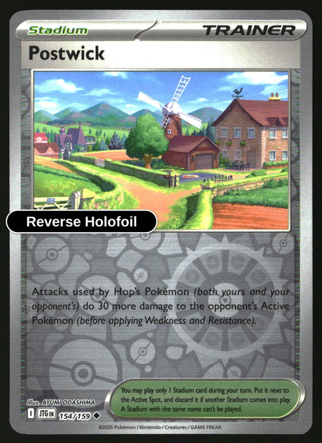 Postwick - 154/159 - [JTG - SV09: Journey Together] - Reverse Holofoil
