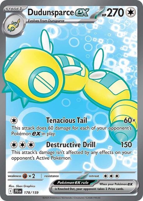 Dudunsparce ex - 178/159