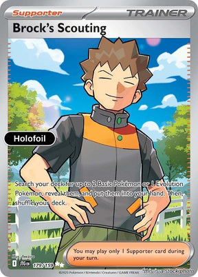 Brock's Scouting - 179/159
