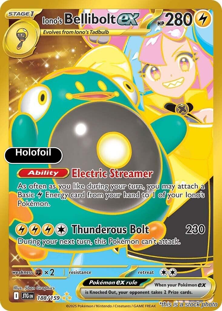 Iono's Bellibolt ex - 188/159