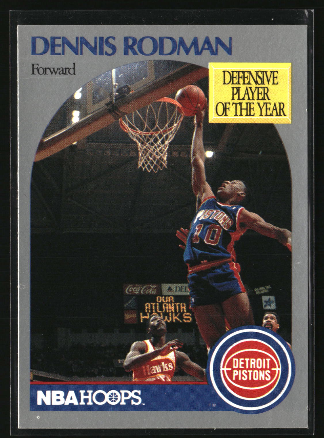 Dennis Rodman 1990-91 Hoops #109
