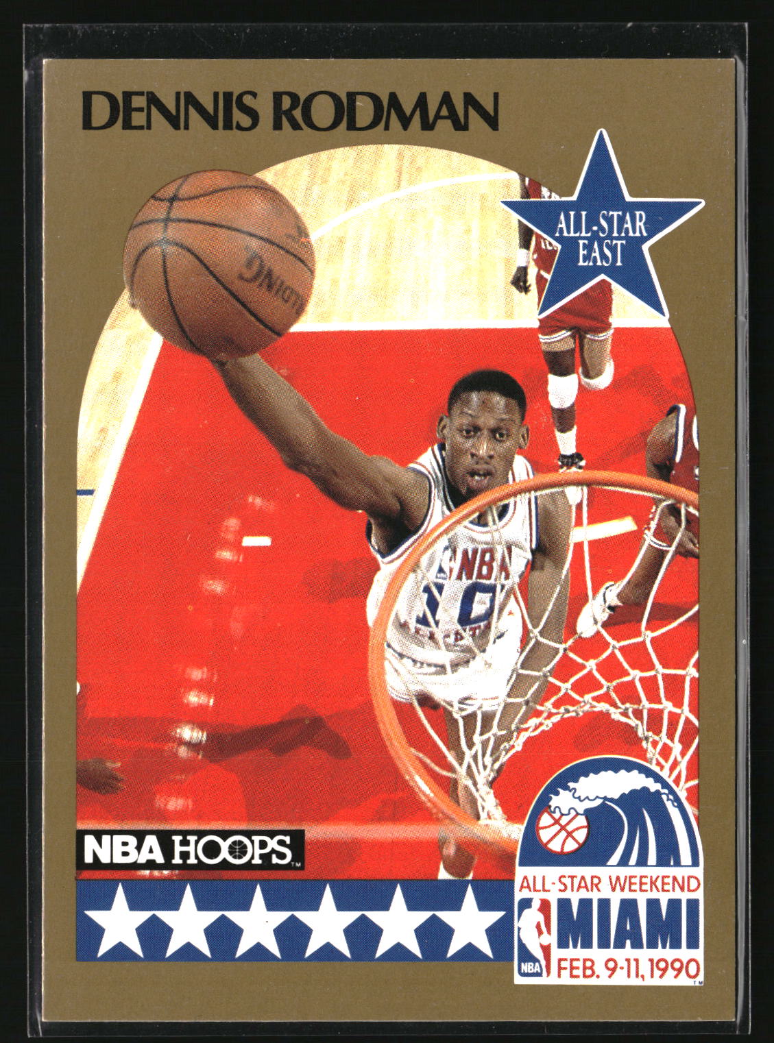 Dennis Rodman 1990-91 Hoops #10