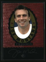 SP Header / Checklist 1995 SP Joe Montana Trilogy #NNO