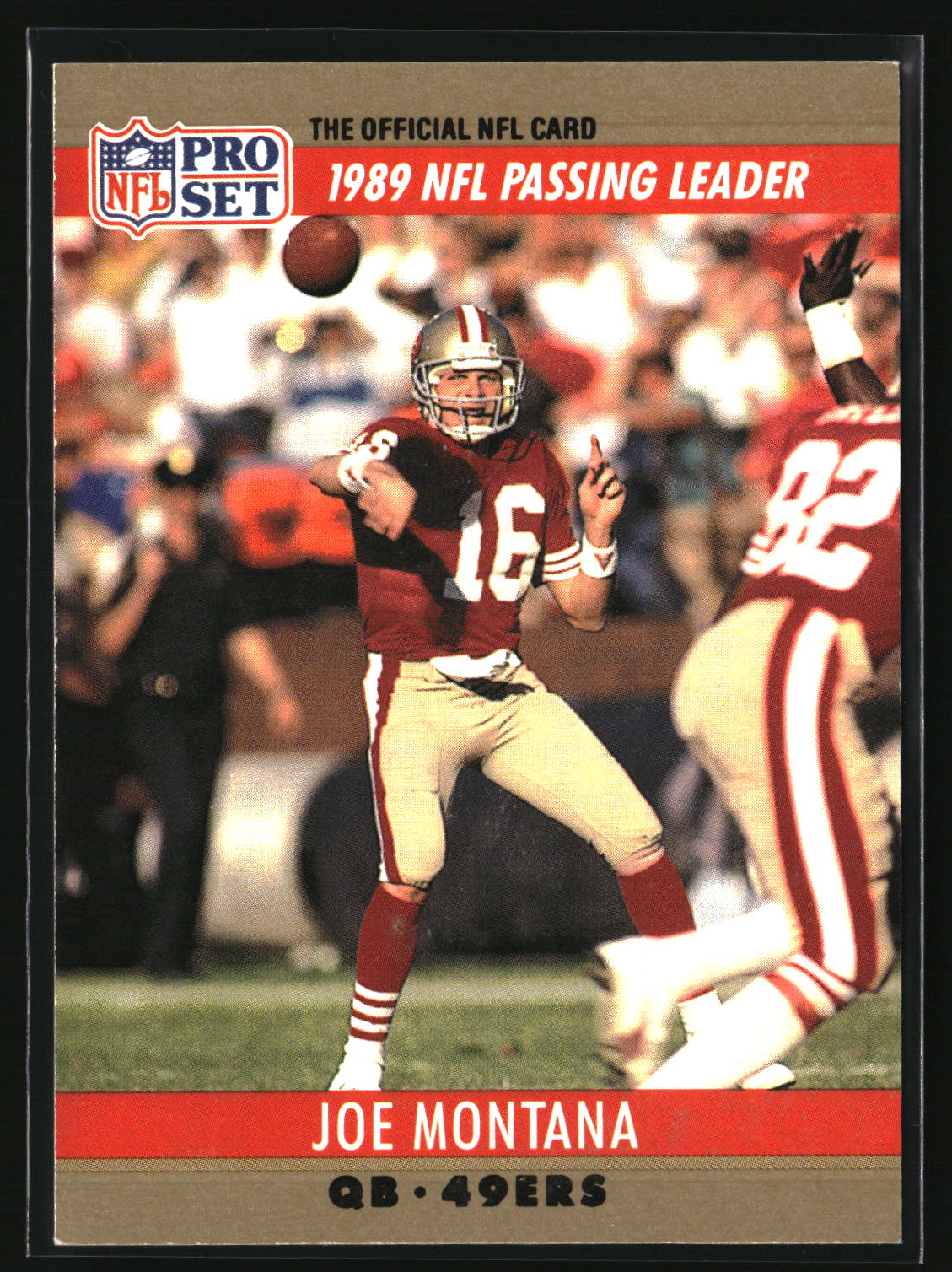 Joe Montana 1990 Pro Set #8