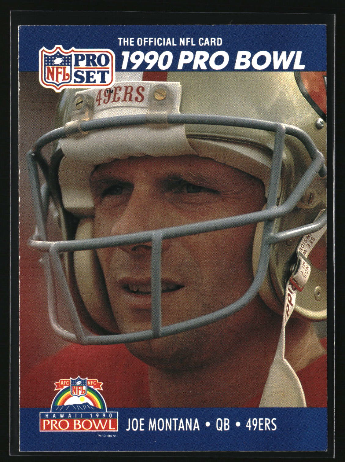 Joe Montana 1990 Pro Set #408