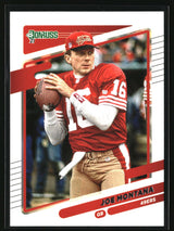 Joe Montana 2021 Donruss No Helmet #57b